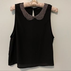 Necessary Clothing Sheer top- Size S